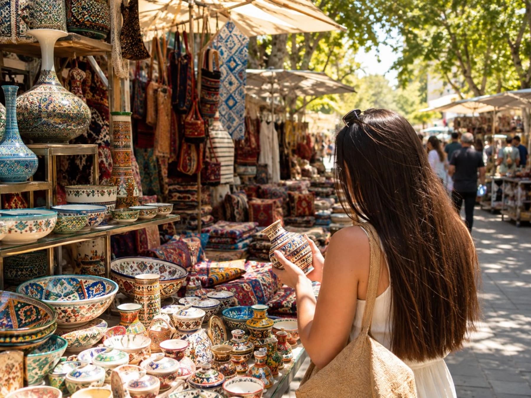 Այցելու Երևանի Վերնիսաժում